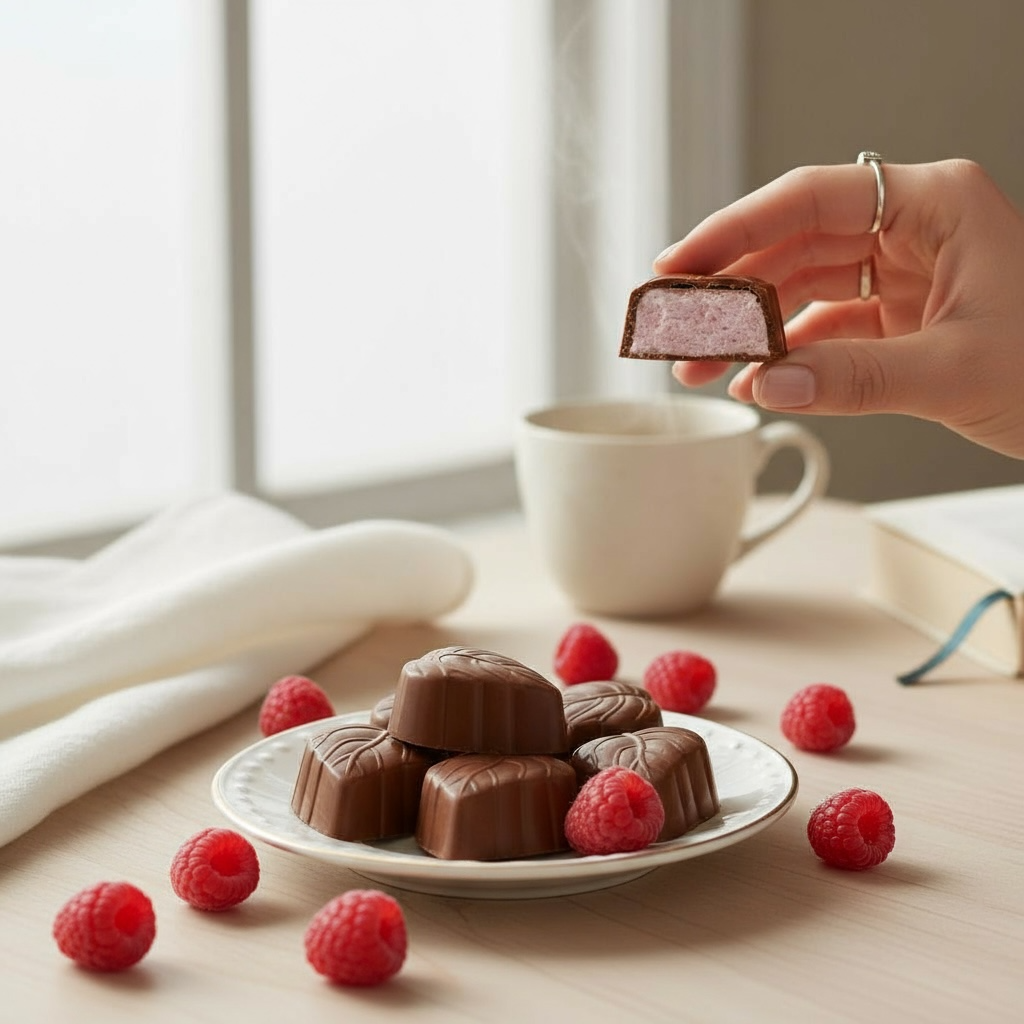 Milk Chocolate Raspberry Cream