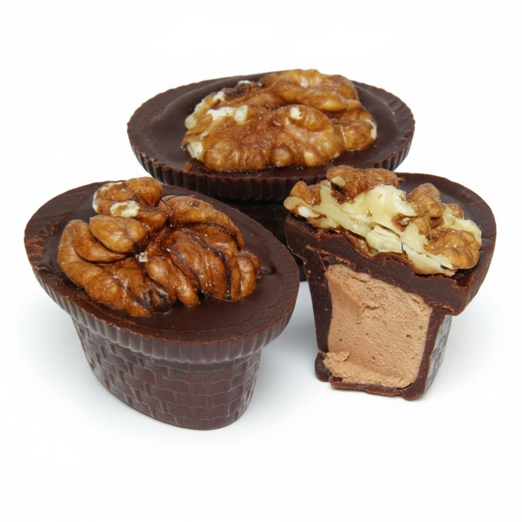 Dark Chocolate Praline and Walnut