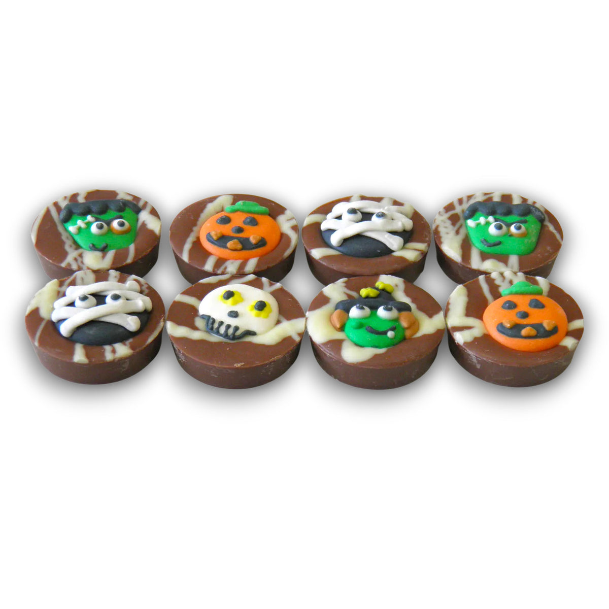 Milk Chocolate Halloween Discs