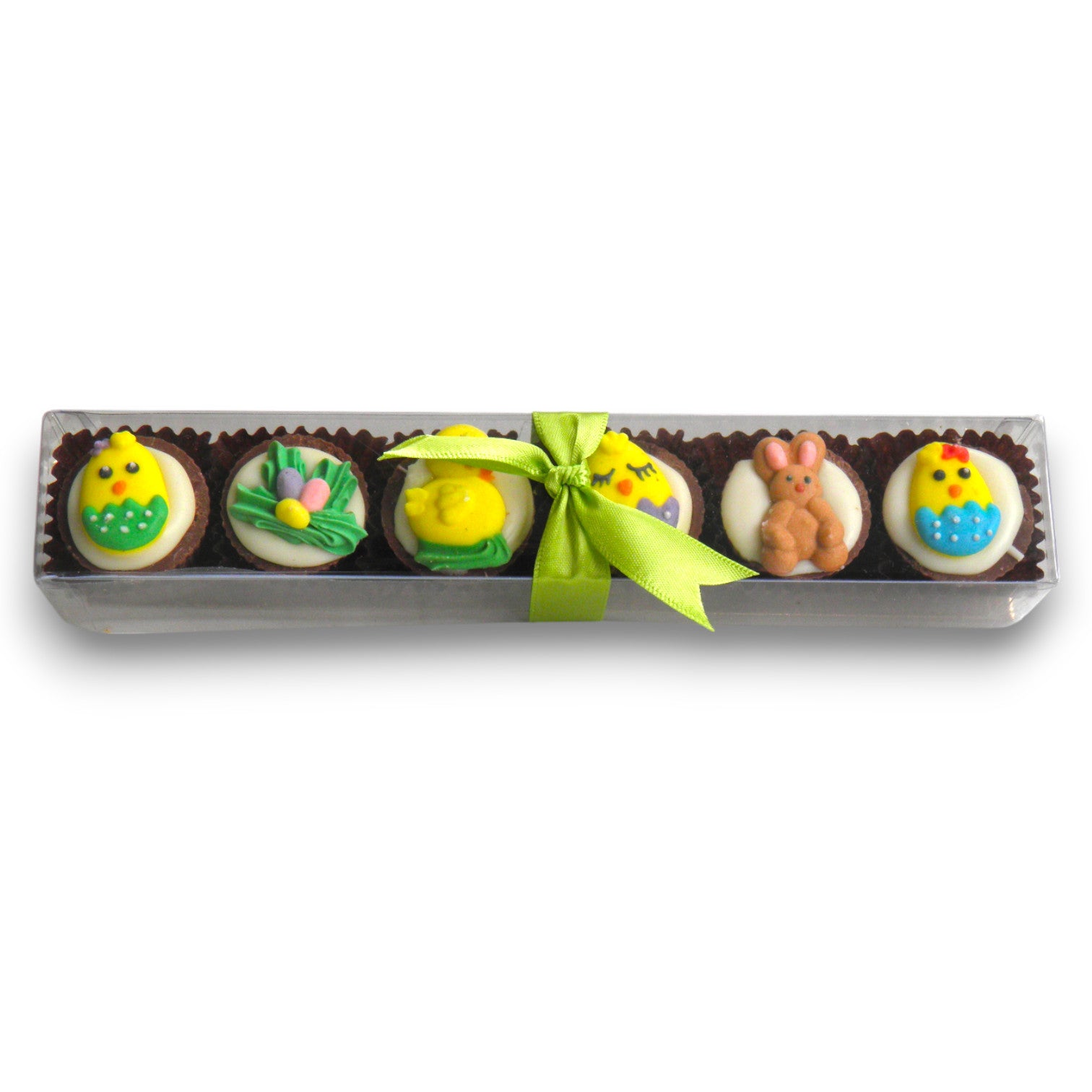 6 Luxury Easter Milk Chocolate Truffles