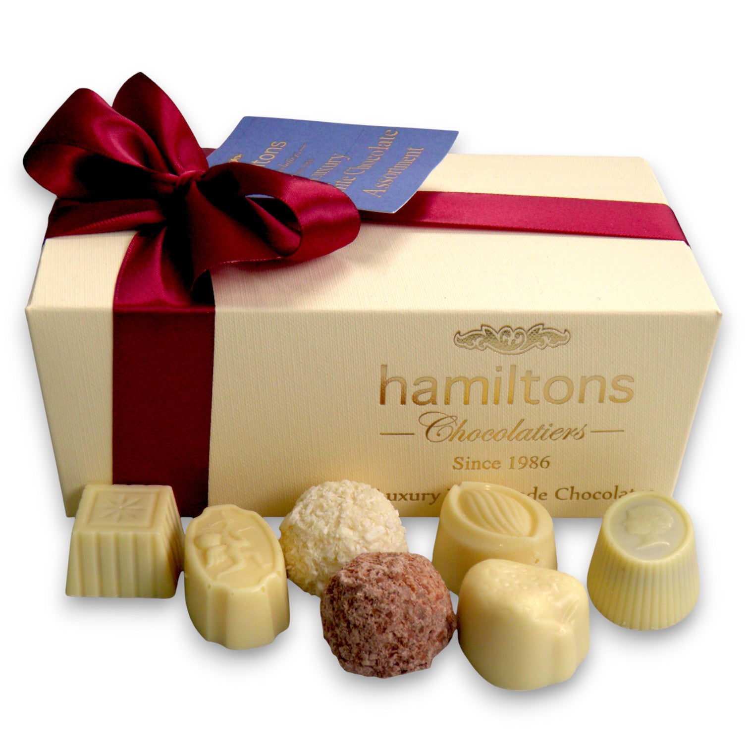 White Chocolate Selection 24 Handmade White Chocolates
