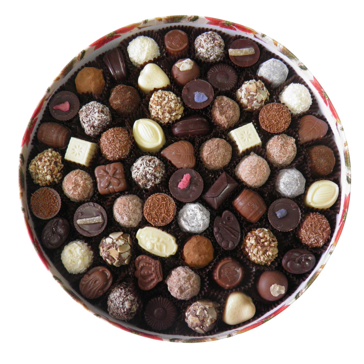Premium Christmas Round Box Large