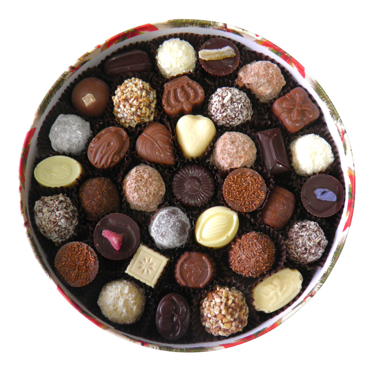 Premium Christmas Round Box Medium