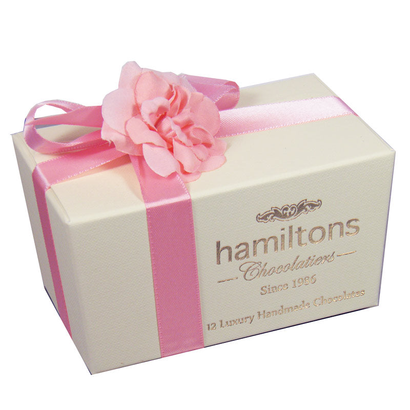 Mothers day Luxury Chocolate Box 12 Handmade Chocolates