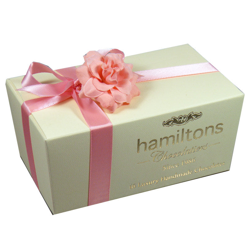 Mothers day Luxury Chocolate Box 16 Handmade Chocolates