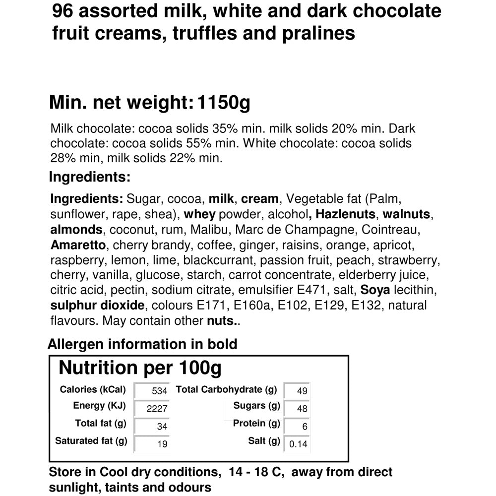 The Ultimate Premium Luxury Chocolate Box xmas