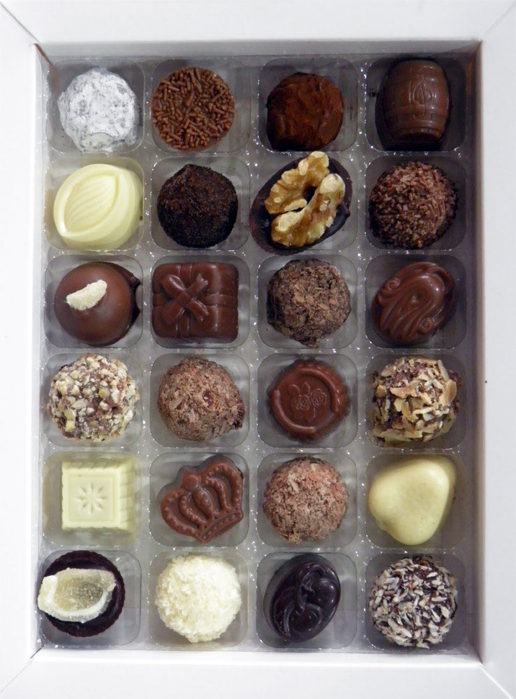 Luxury chocolate advent calendar Christmas winter