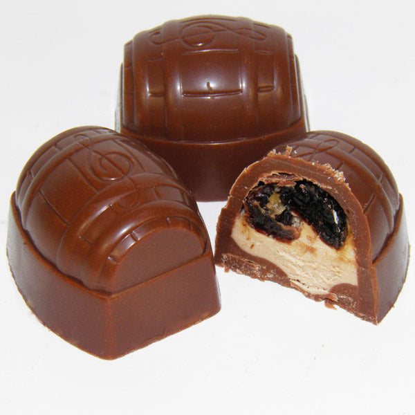 Milk Chocolate Rum and Raisin Cream