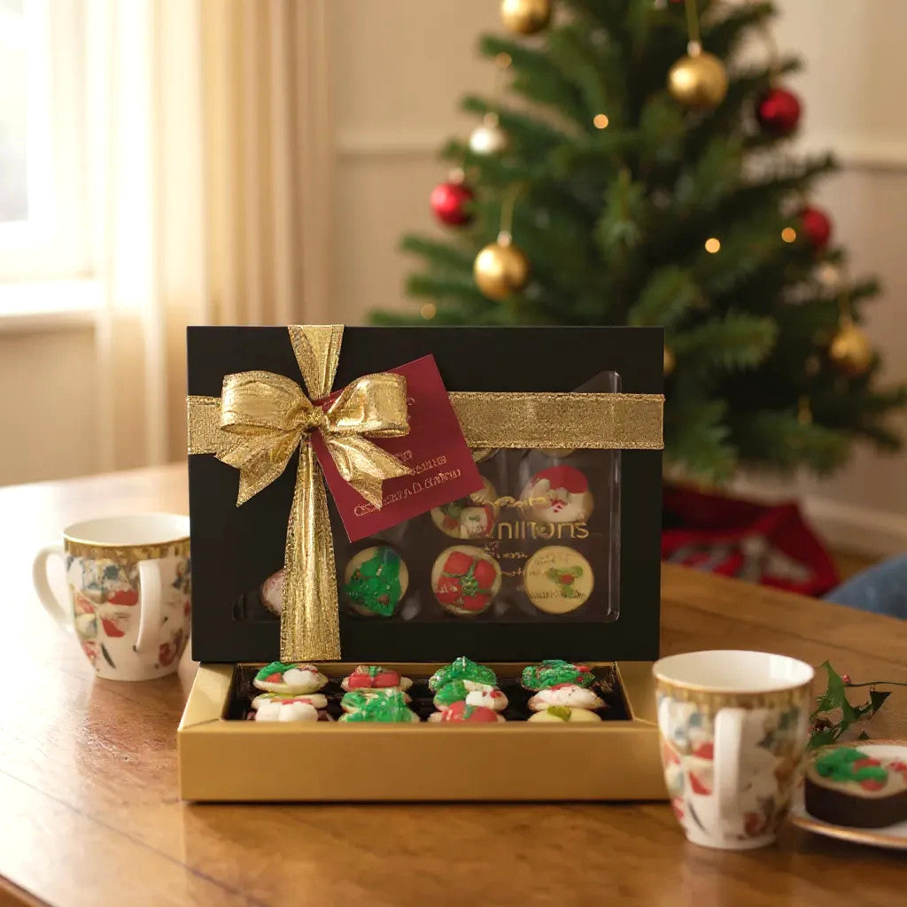 Luxury Christmas Milk Chocolate Truffles