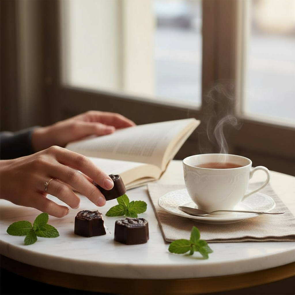 Dark Chocolate Peppermint Creams