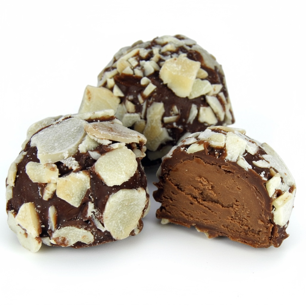 Milk Chocolate Praline and Almond Truffle