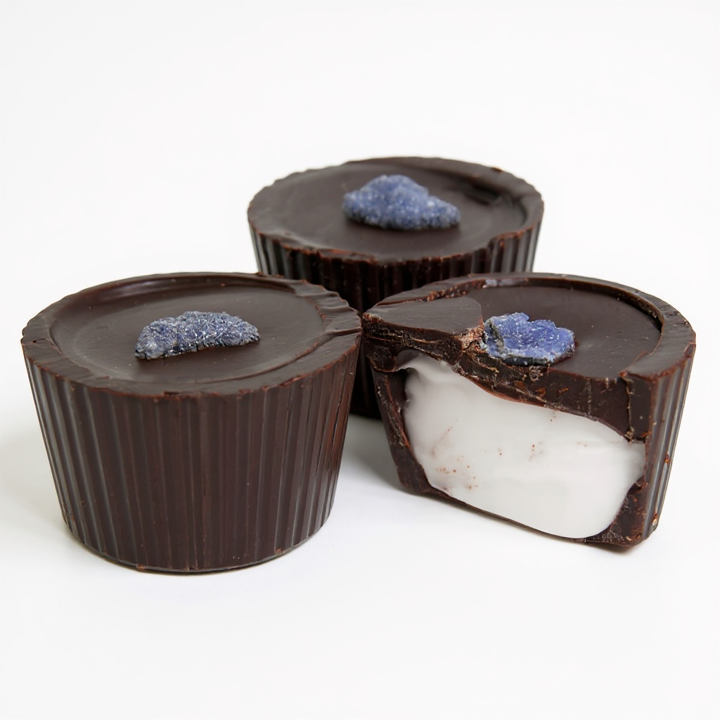 Dark Chocolate Violet Creams