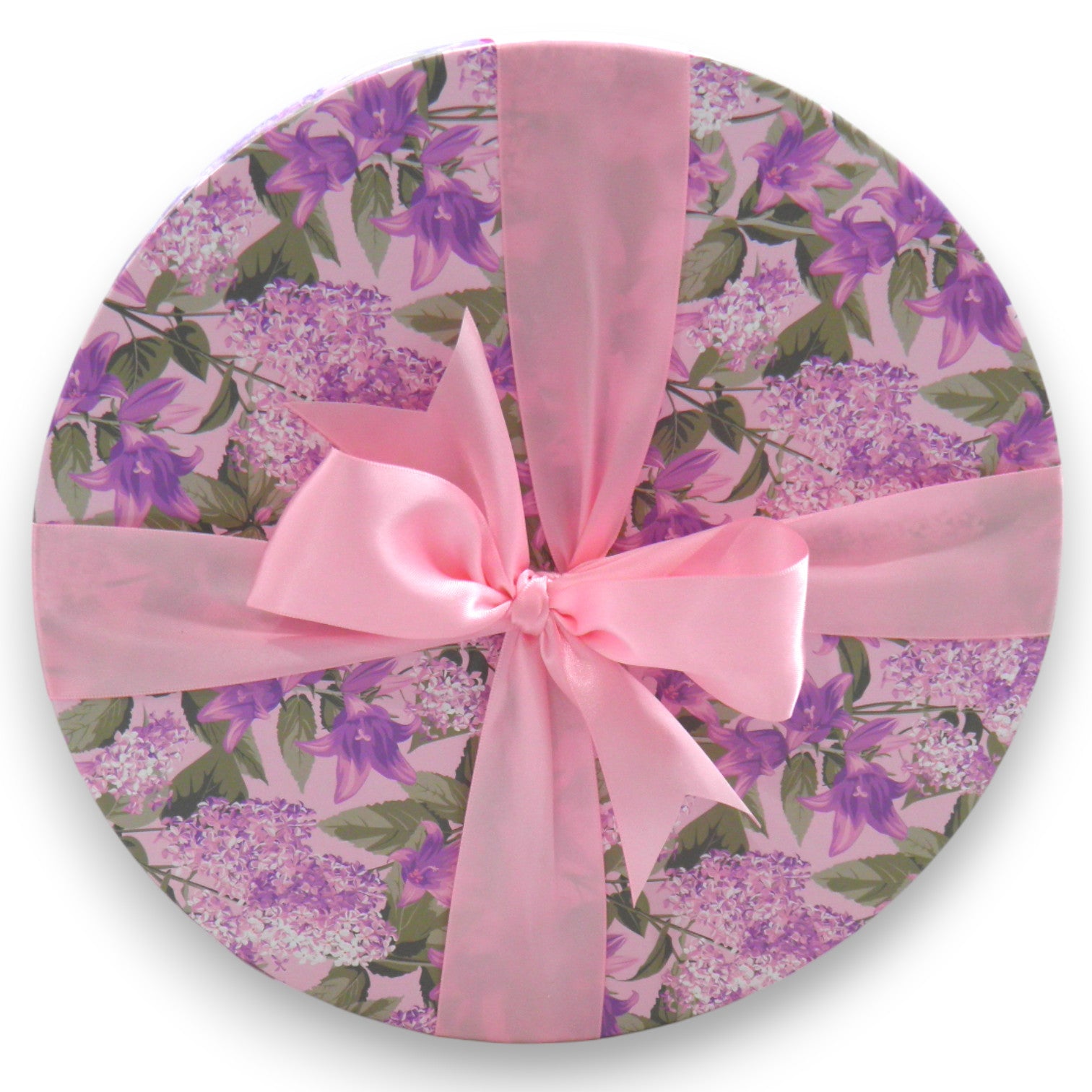Premium Lilac Round Box Large