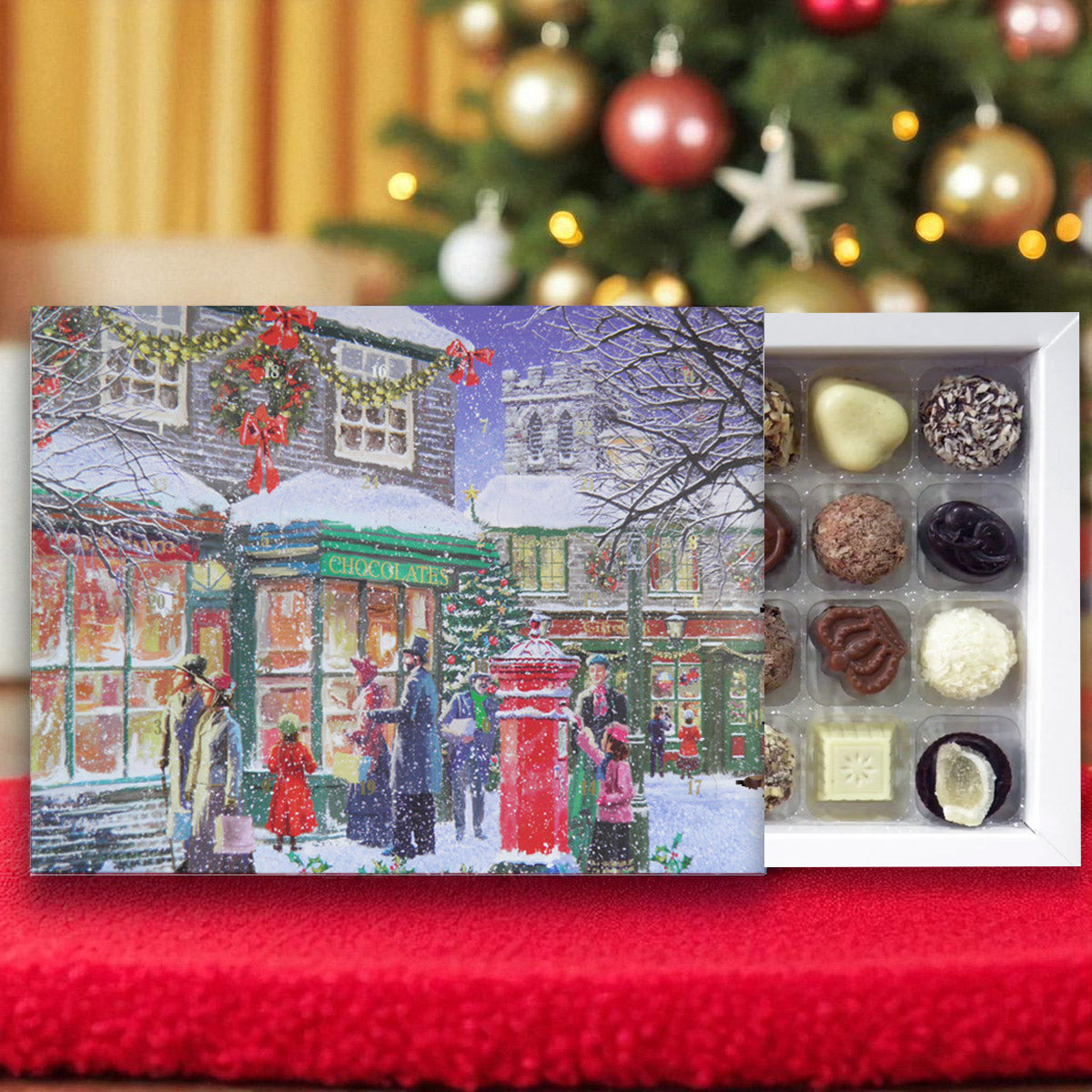 Luxury chocolate advent calendar Chocolate Shop