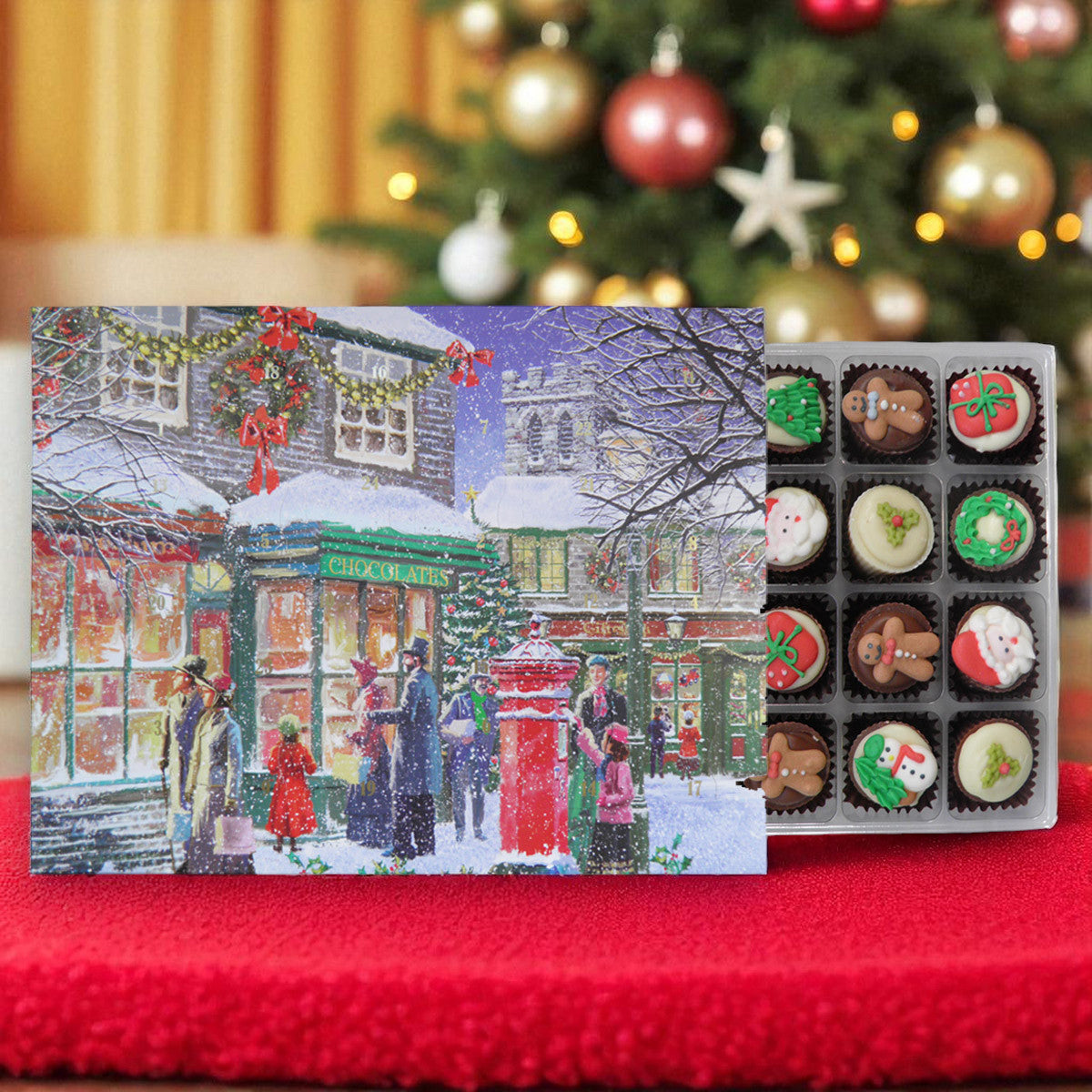 Luxury chocolate advent calendar Chocolate Shop