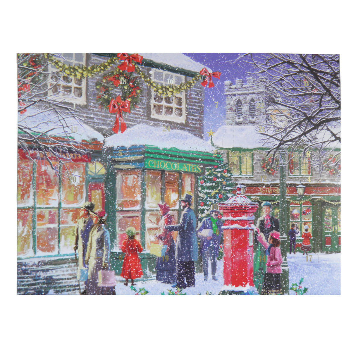 Luxury chocolate advent calendar Chocolate Shop