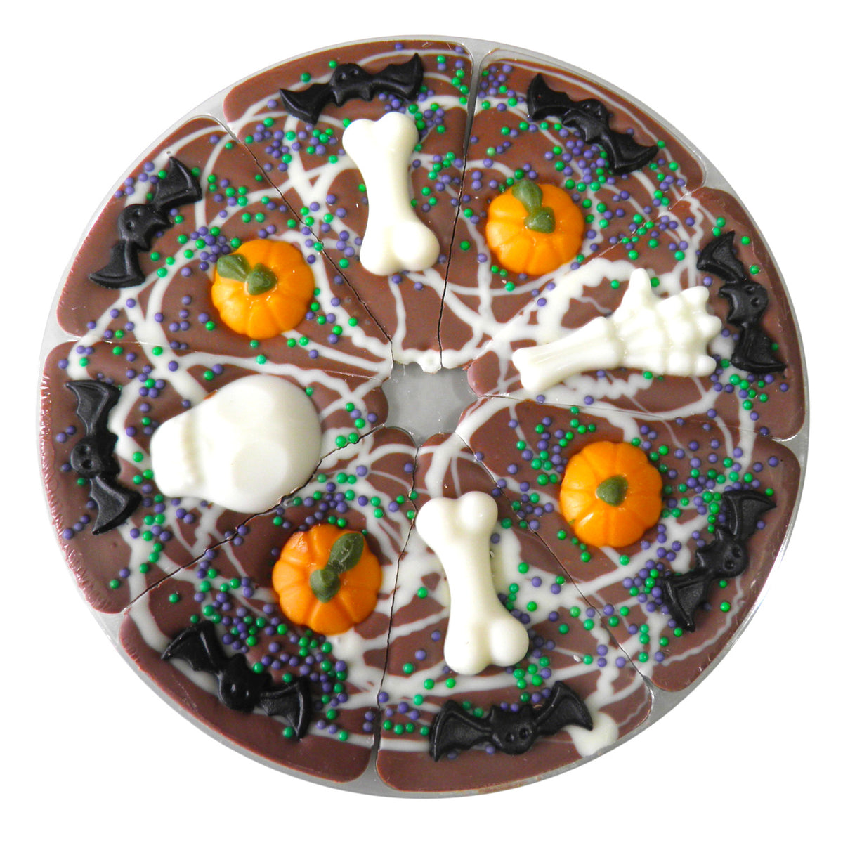 Milk Chocolate Halloween Pizza
