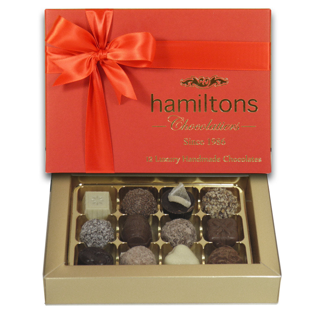 Premium Luxury 12 Chocolate Valentine Gift box