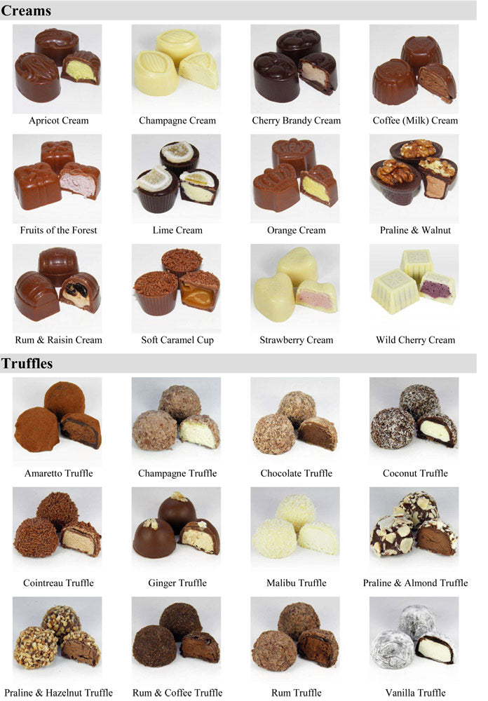 Mothers Day Premium Luxury Chocolate Box 48 Handmade Chocolates