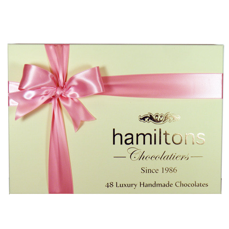 Mothers Day Premium Luxury Chocolate Box 48 Handmade Chocolates