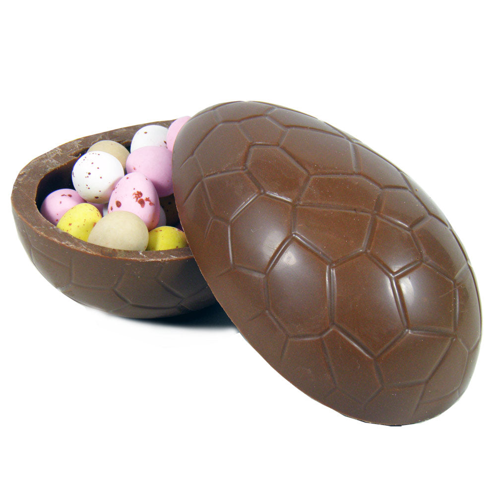 5" Milk Easter Egg Filled With 100g Sugar Coated Chocolate Mini Eggs