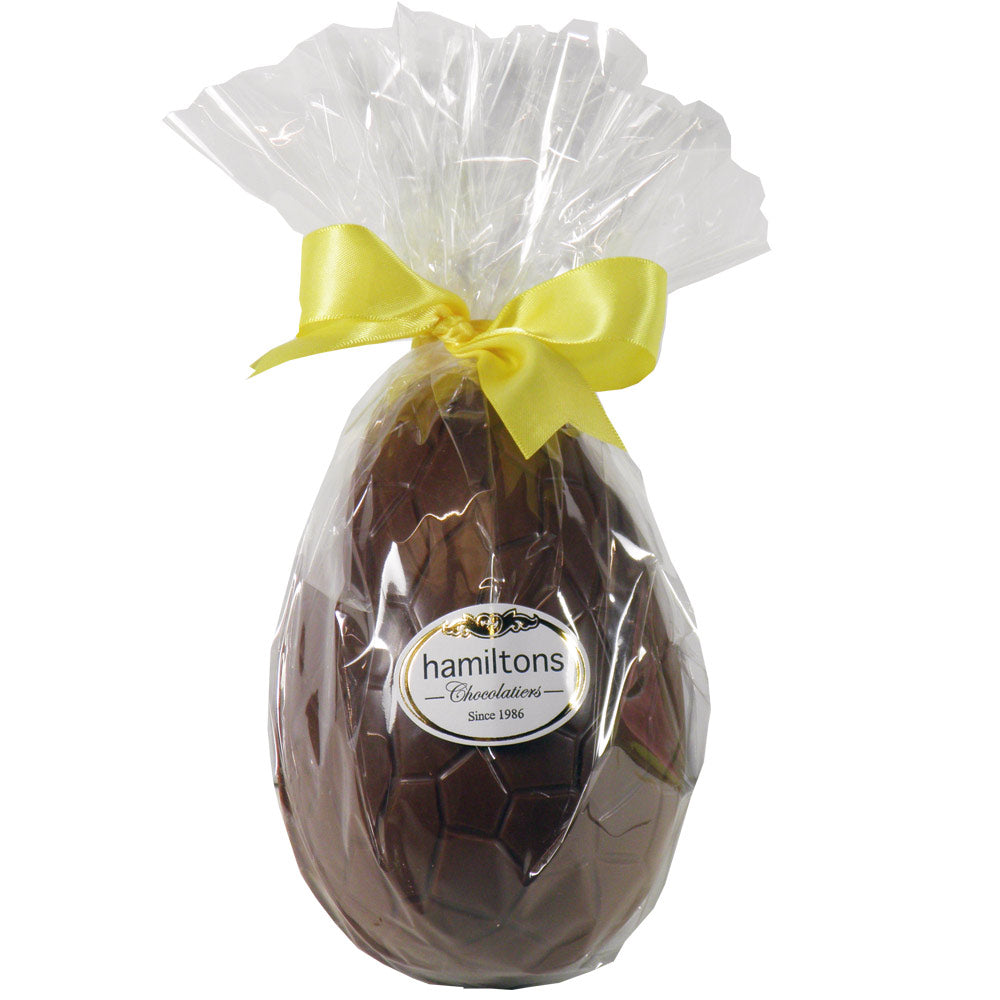 Small Whole Milk Easter Egg Filled With An Assortment Of Milk, White And Dark Chocolates
